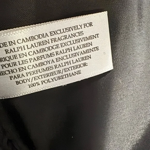 Polo by Ralph Lauren Black Duffel Bag
